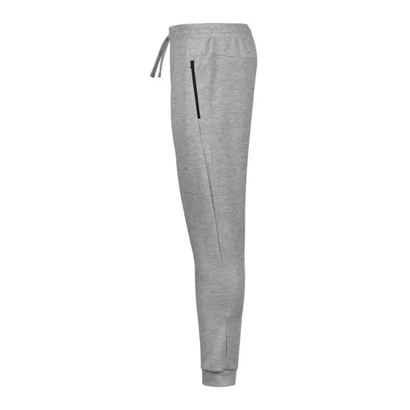 Pantalon de jogging coton ringspun, taille élastique, poches zippées, 320 g/m²