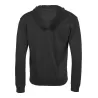 Sweat zippé à capuche doublée et cordon en coton ringspun, 2 poches, 365 g/m²