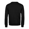 Sweat col rond en coton ringspun, manches droites, 365 g/m²