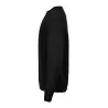 Sweat col rond en coton ringspun, manches droites, 365 g/m²