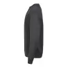 Sweat col rond en coton ringspun, manches droites, 365 g/m²