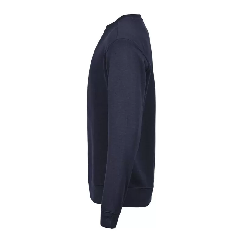 Sweat col rond en coton ringspun, manches droites, 365 g/m²