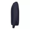Sweat col rond en coton ringspun, manches droites, 365 g/m²