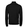 Sweat col zippé en coton ringspun, manches droites, 365 g/m²