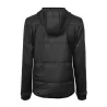 Veste bi-matière à capuche femme en polyester avec isolation DuPont™, 235 g/m²