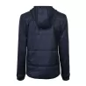 Veste bi-matière à capuche femme en polyester avec isolation DuPont™, 235 g/m²