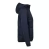Veste bi-matière à capuche femme en polyester avec isolation DuPont™, 235 g/m²