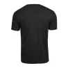 T-shirt homme stretch ajusté col rond, manches courtes, 195 g/m²