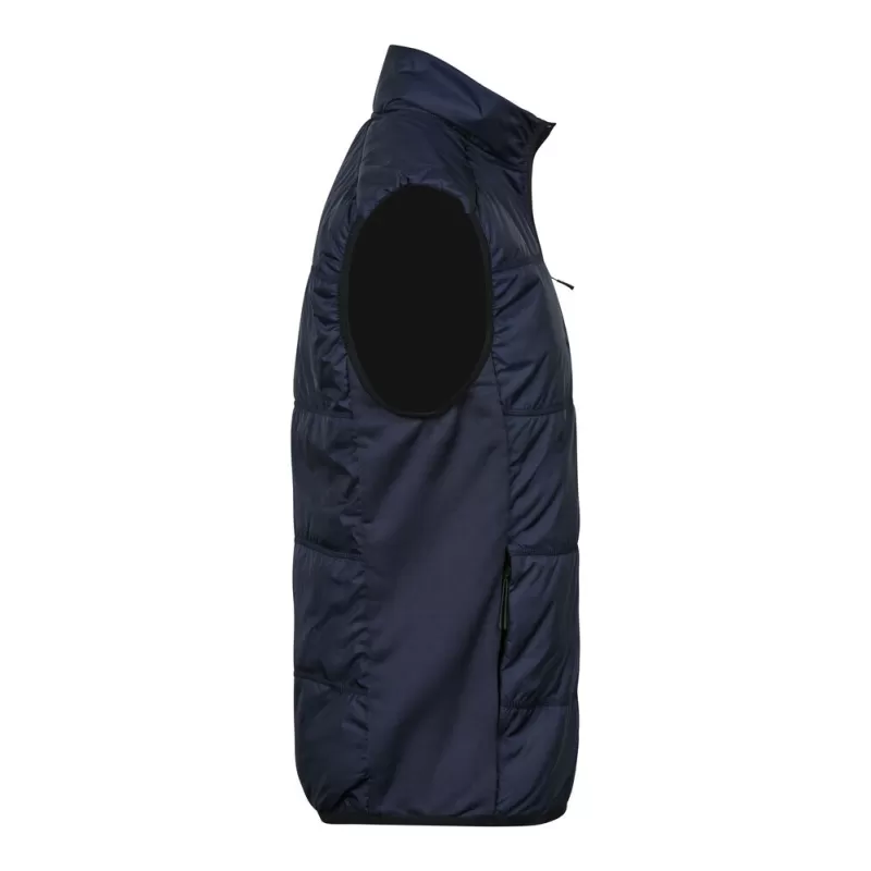 Bodywarmer bi-matière ajusté polyester avec isolation DuPont™, 235 g/m²