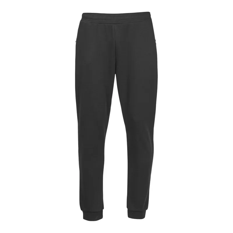 Pantalon de jogging en coton ringspun avec taille élastique et poches zippées, 365 g/m²