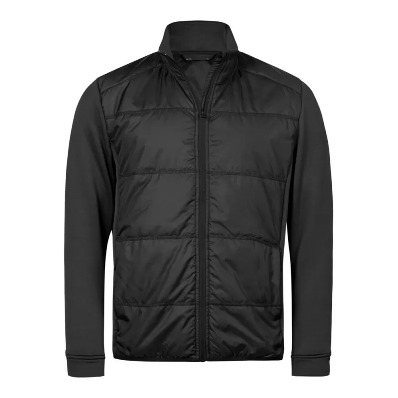 Veste bi-matière ajustée en polyester avec isolation DuPont™, 235 g/m²
