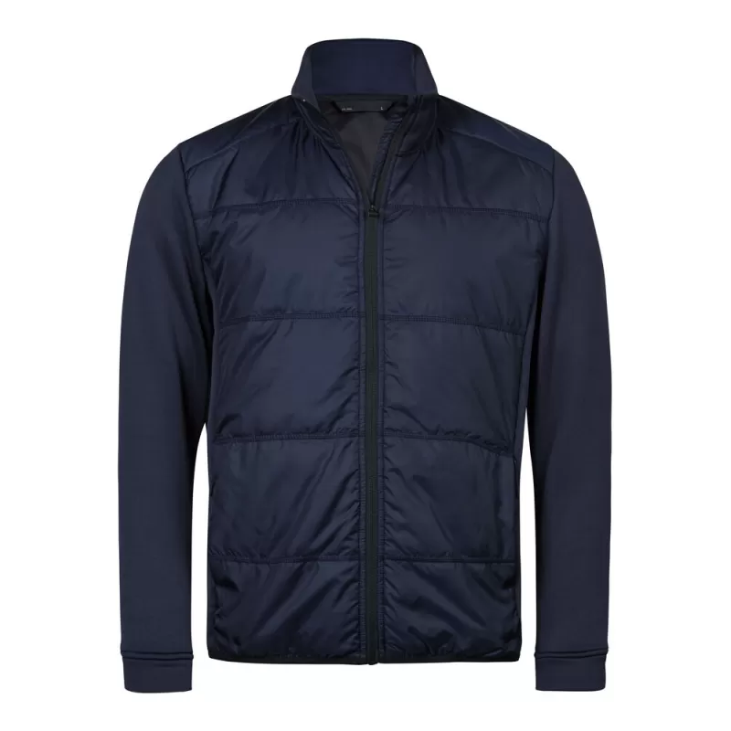 Veste bi-matière ajustée en polyester avec isolation DuPont™, 235 g/m²