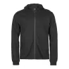 Sweat de sport à capuche zippé en coton ringspun, poches latérales, 320 g/m²