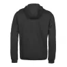 Sweat de sport à capuche zippé en coton ringspun, poches latérales, 320 g/m²