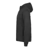 Sweat de sport à capuche zippé en coton ringspun, poches latérales, 320 g/m²