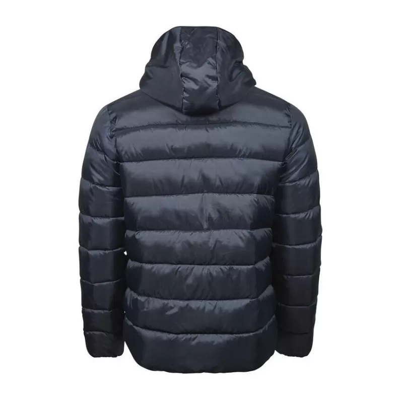 Doudoune à capuche légère en polyester recyclé, imperméable, poches zippées