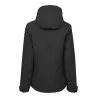 Veste femme imperméable polyester extensible, capuche amovible, 120 g/m²