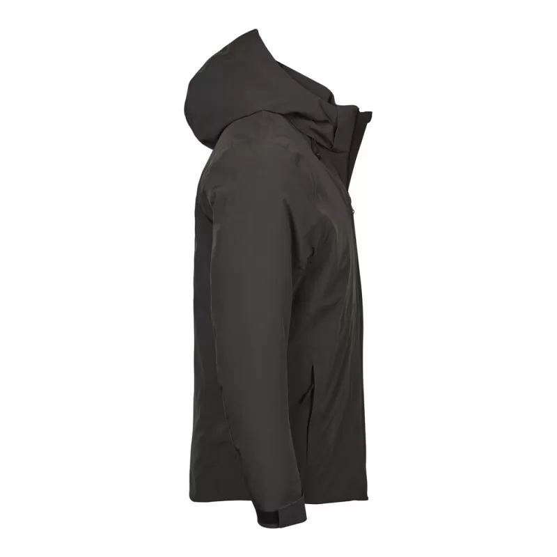 Veste homme imperméable extensible avec capuche amovible, 120 g/m²