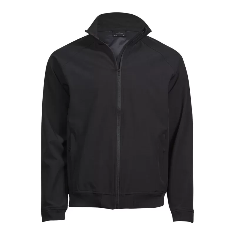 Veste stretch en polyester recyclé et nylon, déperlant, 210 g/m²