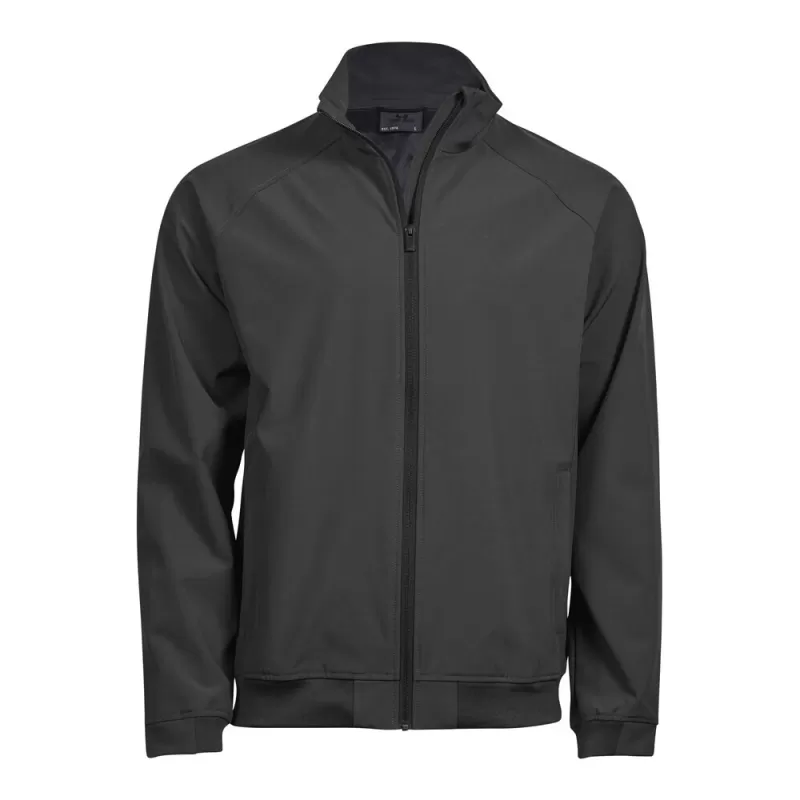 Veste stretch en polyester recyclé et nylon, déperlant, 210 g/m²