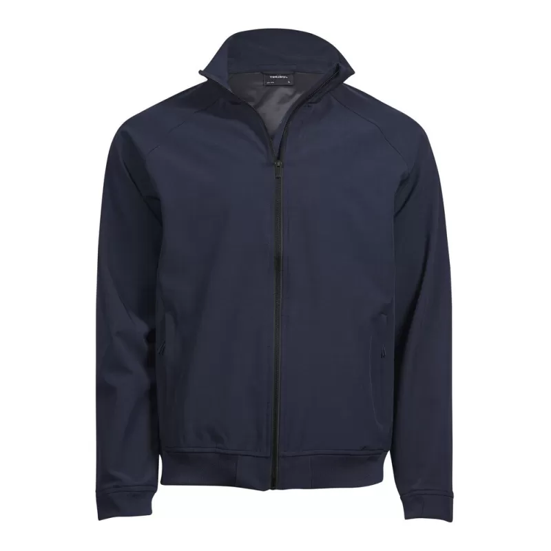 Veste stretch en polyester recyclé et nylon, déperlant, 210 g/m²