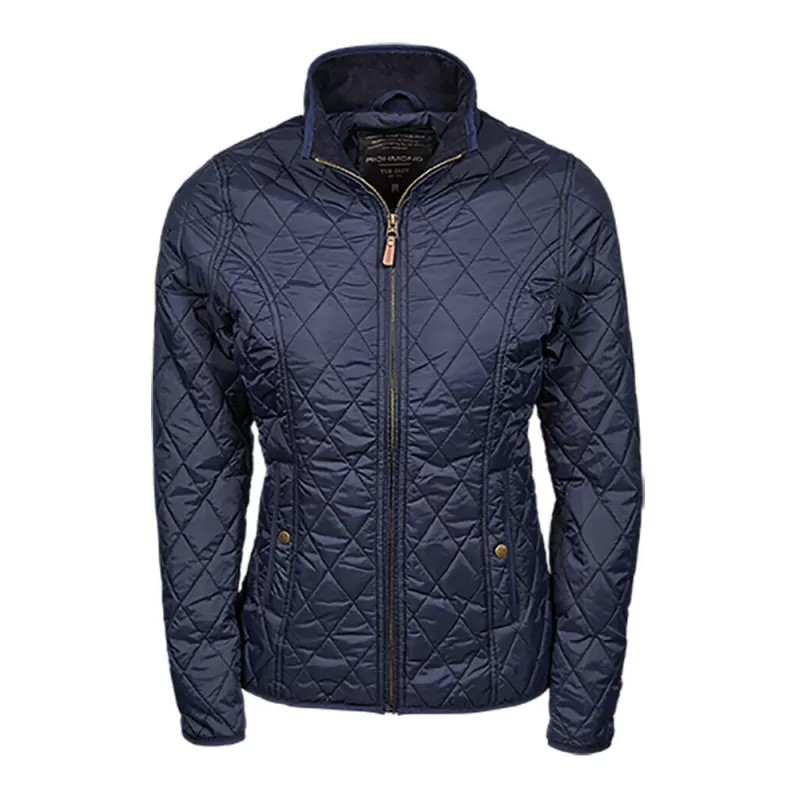 Veste Richmond femme nylon ajustée avec poches, fermeture éclair