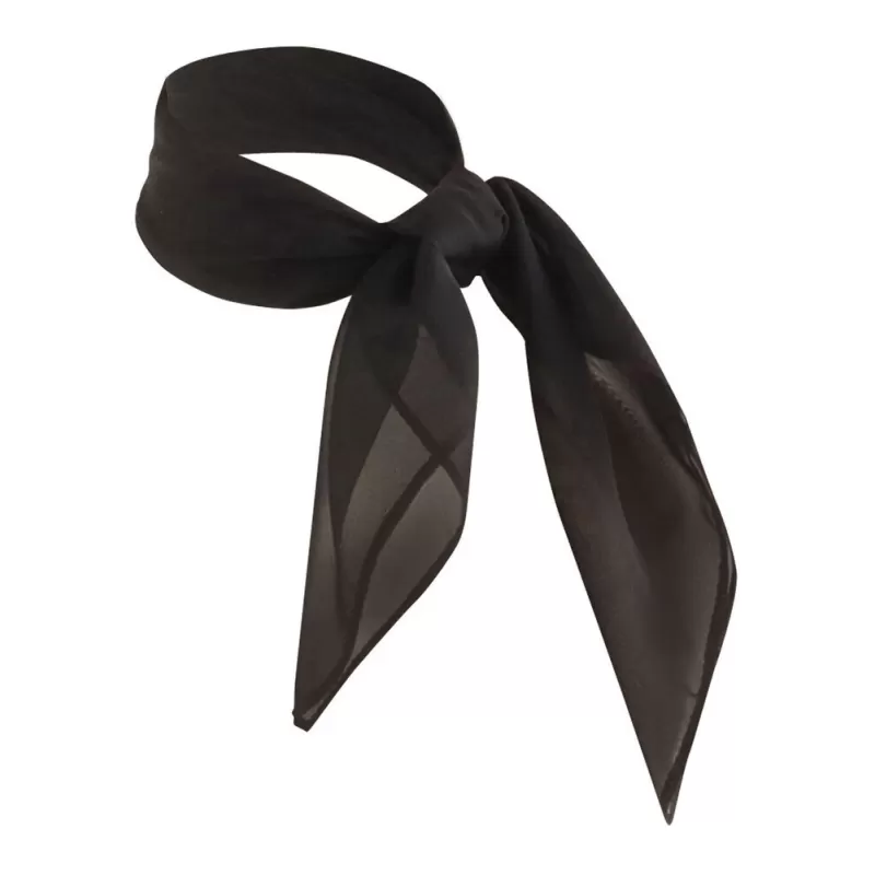 Foulard en mousseline de soie très fine et légère, format 60 x 60 cm