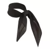 Foulard en mousseline de soie très fine et légère, format 60 x 60 cm