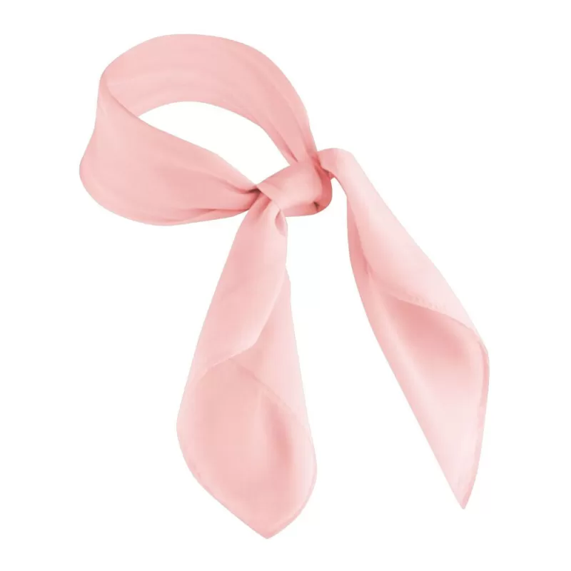 Foulard en mousseline de soie très fine et légère, format 60 x 60 cm