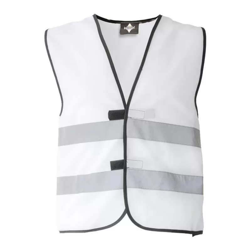 Gilet de sécurité fonctionnel hi-vis en polyester avec bandes réfléchissantes, 120 g/m²