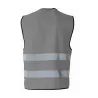 Gilet de sécurité fonctionnel hi-vis en polyester avec bandes réfléchissantes, 120 g/m²