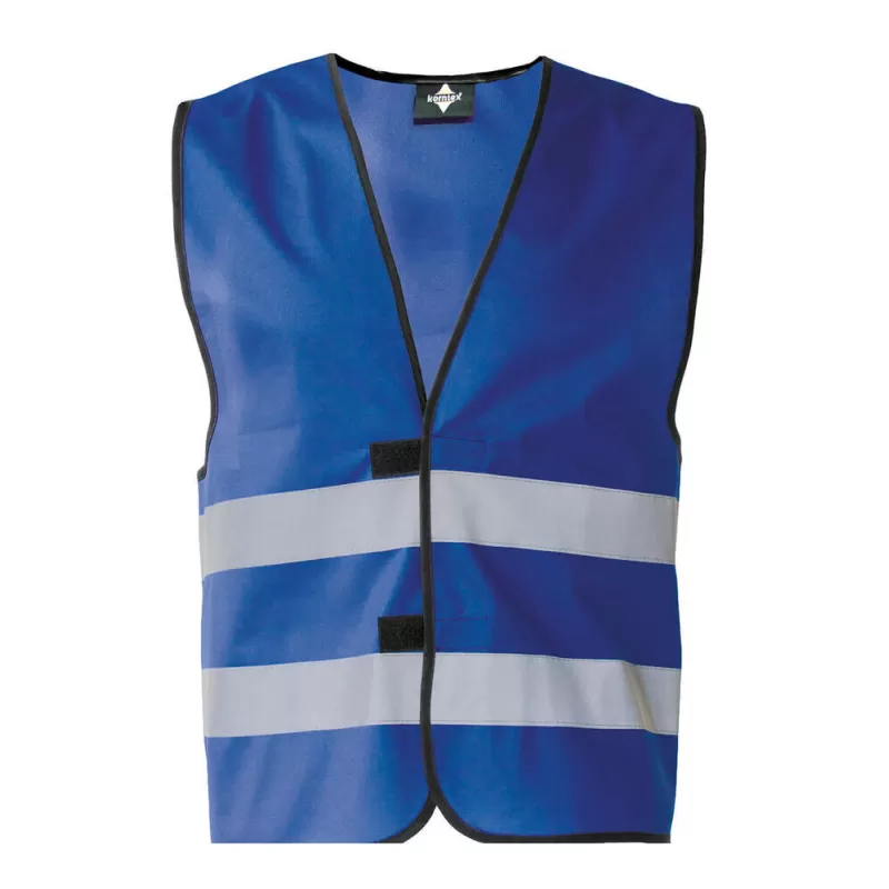 Gilet de sécurité fonctionnel hi-vis en polyester avec bandes réfléchissantes, 120 g/m²
