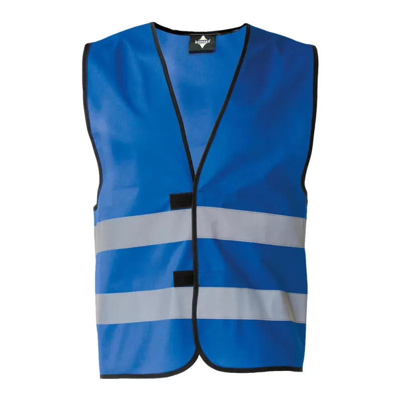 Gilet de sécurité fonctionnel hi-vis en polyester avec bandes réfléchissantes, 120 g/m²