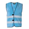 Gilet de sécurité fonctionnel hi-vis en polyester avec bandes réfléchissantes, 120 g/m²