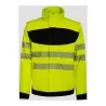 Veste Softshell haute visibilité coupe-vent, manches détachables, 300 g/m²