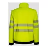 Veste Softshell haute visibilité coupe-vent, manches détachables, 300 g/m²