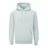 Sweat à capuche doublée en coton bio et polyester recyclé, manches montées, 280 g/m²
