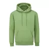 Sweat à capuche doublée en coton bio et polyester recyclé, manches montées, 280 g/m²