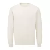 Sweat set in en coton bio et polyester recyclé, manches montées, 280 g/m²
