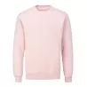 Sweat set in en coton bio et polyester recyclé, manches montées, 280 g/m²