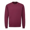Sweat set in en coton bio et polyester recyclé, manches montées, 280 g/m²