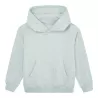 Sweat enfant à capuche doublée en coton bio et polyester recyclé, 280 g/m²