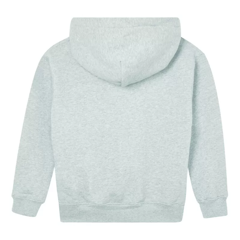 Sweat enfant à capuche doublée en coton bio et polyester recyclé, 280 g/m²
