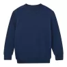 Sweat set in enfant en coton bio et polyester recyclé, manches montées, 280 g/m²
