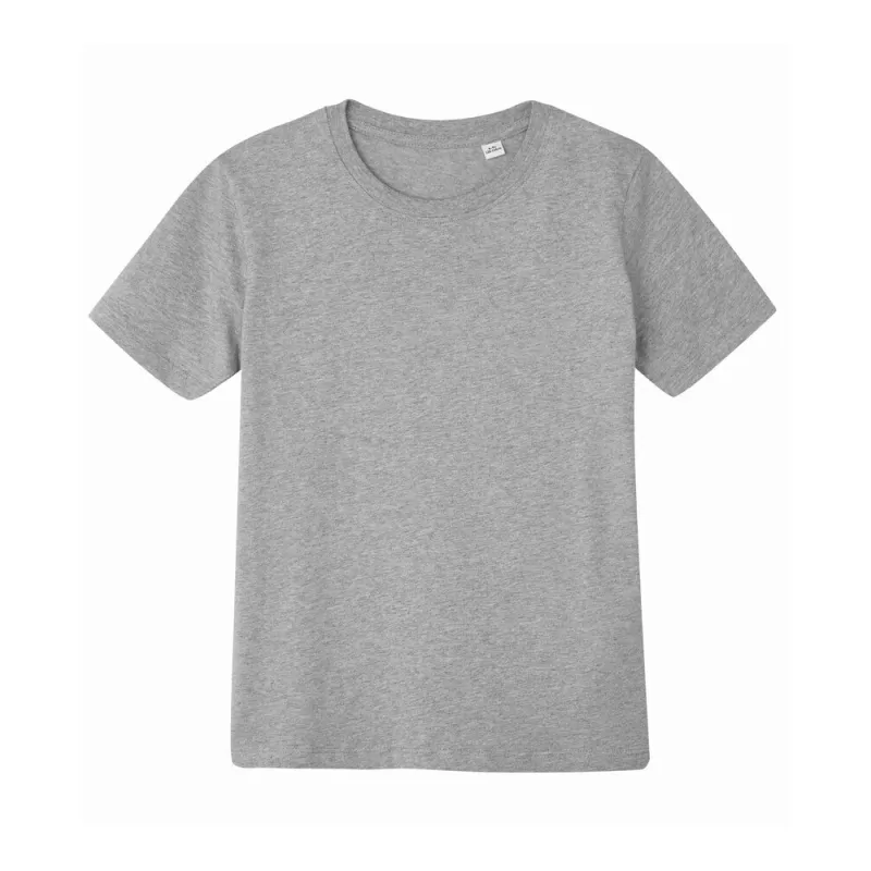 T-shirt enfant moderne col rond en coton BIO, 160 g/m²