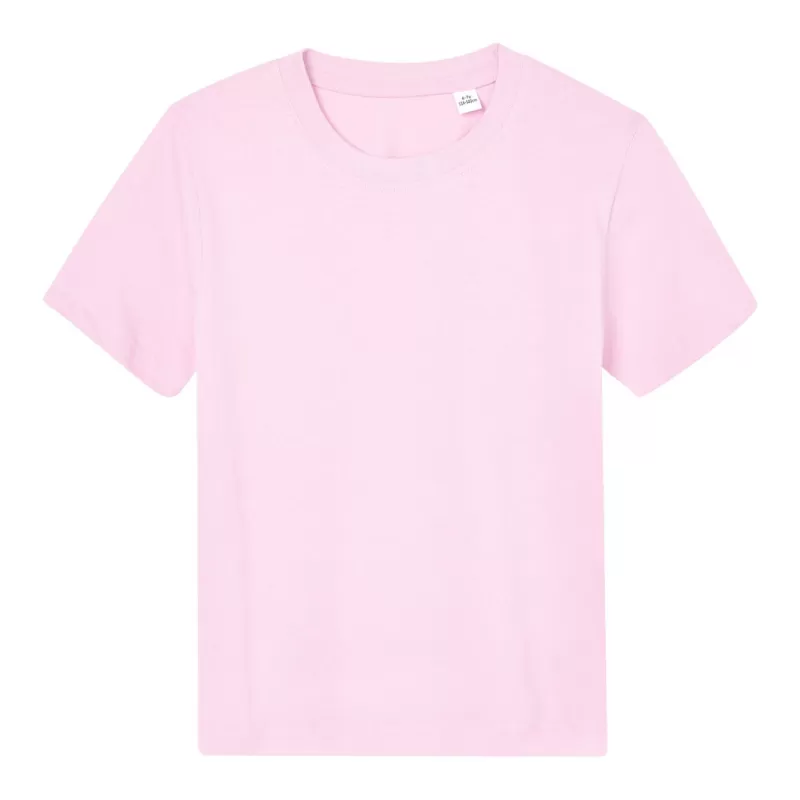 T-shirt enfant moderne col rond en coton BIO, 160 g/m²