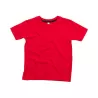 T-shirt enfant confortable en coton bio manches courtes, 130 g/m²