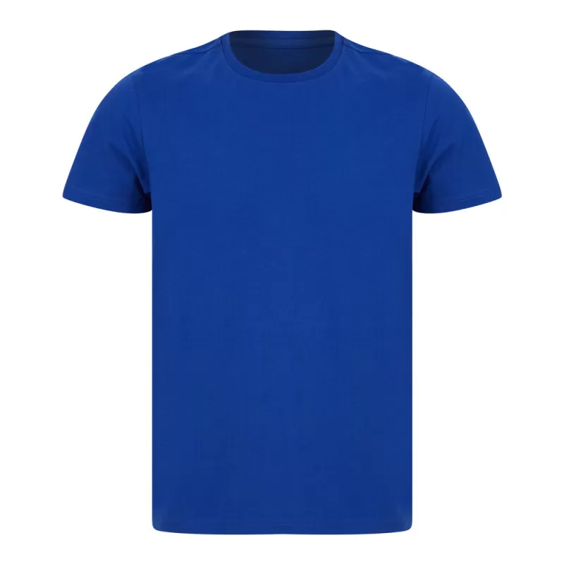 T-shirt en coton régénéré et polyester recyclé, coupe décontractée, 180 g/m²