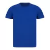 T-shirt en coton régénéré et polyester recyclé, coupe décontractée, 180 g/m²