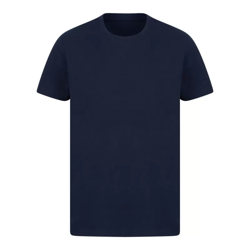T-shirt en coton régénéré et polyester recyclé, coupe décontractée, 180 g/m²